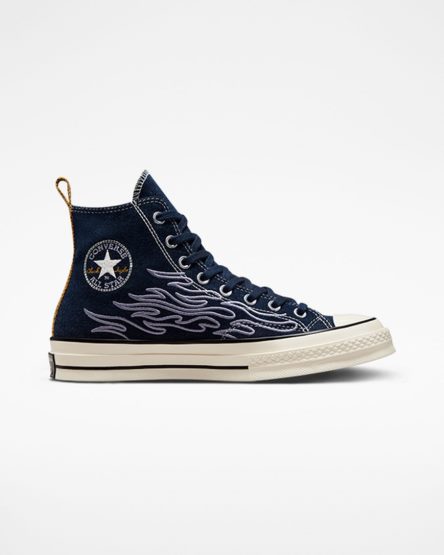 Tenisky Vysoke Converse Chuck 70 Workwear Denim Panske Obsidian Indigo | SK KQN11O5